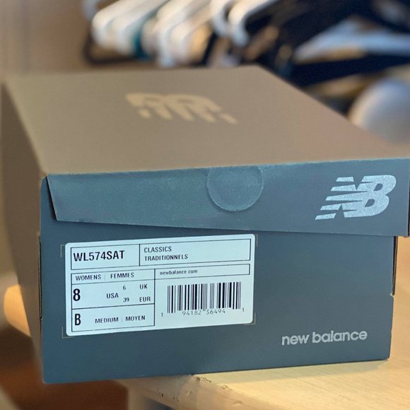 New Balance 574 Sneakers Women's Shoes WL574SAT - Picture 15 of 16